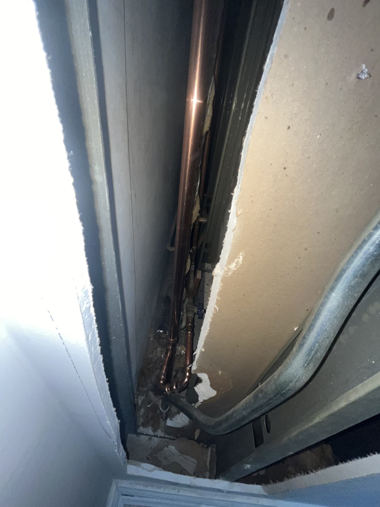Copper pipe leak repair