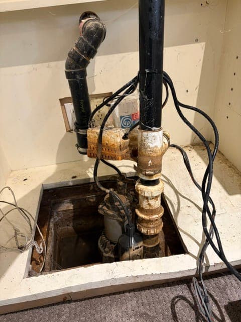 Sump pump and pit replacement - FDR Plumbing, Milton, ON